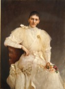 Vlaho Bukovac_1894_Portret žene v beli obleki.jpg